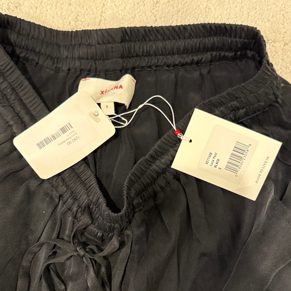 Xirena Luca Black Pant Size Small